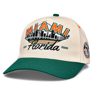 Miami Snapback - The U - Shells Vintage Hat Co.