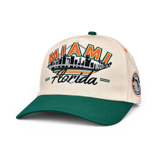 Miami Snapback - The U - Shells Vintage Hat Co.