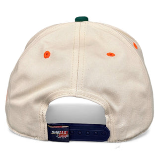 Miami Snapback - The U - Shells Vintage Hat Co.