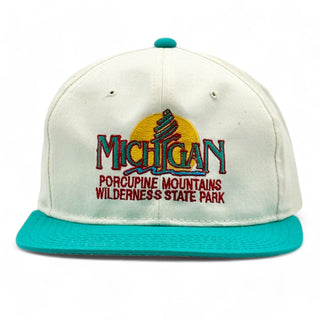 Michigan Porcupine Mountains Wilderness State Park Snapback - Shells Vintage Hat Co.