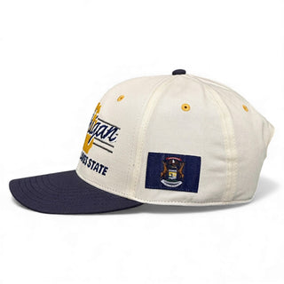 Michigan Snapback - The Brady - Shells Vintage Hat Co.