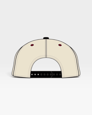 Minnesota Snapback - The Gopher (Cream/Black) - Shells Vintage Hat Co.