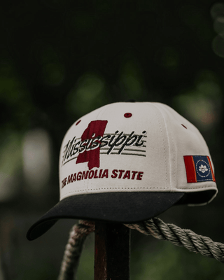 Mississippi Snapback - The Dak - Shells Vintage Hat Co.