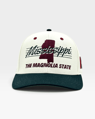 Mississippi Snapback - The Dak - Shells Vintage Hat Co.