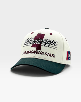Mississippi Snapback - The Dak - Shells Vintage Hat Co.
