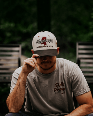 Mississippi Snapback - The Dak - Shells Vintage Hat Co.