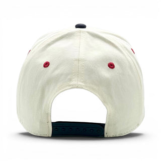 Mississippi Snapback - The Magnolia (Cream/Navy)