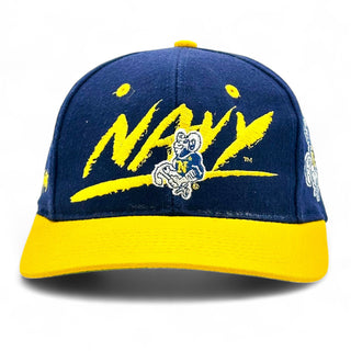 Navy Midshipmen Snapback - Shells Vintage Hat Co.
