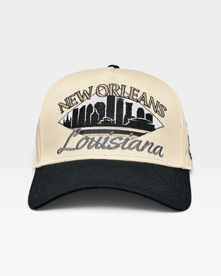 New Orleans Snapback - The Brees - Shells Vintage Hat Co.