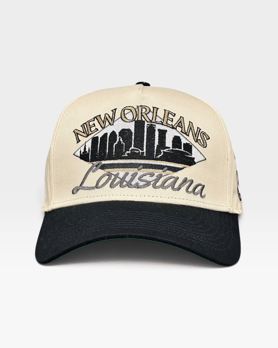 New Orleans Snapback - The Brees - Shells Vintage Hat Co.