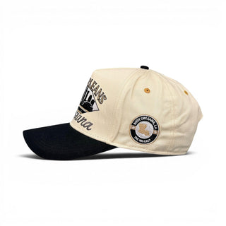 New Orleans Snapback - The Brees - Shells Vintage Hat Co.