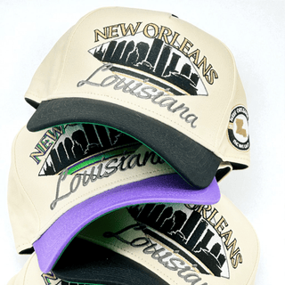 New Orleans Snapback - The Brees - Shells Vintage Hat Co.