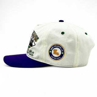New Orleans Snapback - The Mardi Gras - Shells Vintage Hat Co.