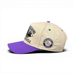 New Orleans Snapback - The Mardi Gras - Shells Vintage Hat Co.