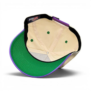 New Orleans Snapback - The Mardi Gras - Shells Vintage Hat Co.