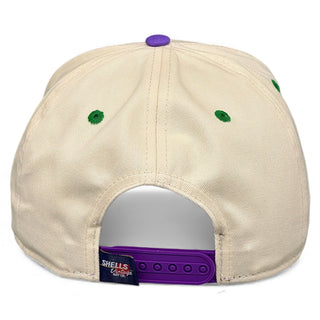 New Orleans Snapback - The Mardi Gras - Shells Vintage Hat Co.