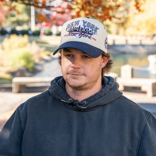 New York Snapback - The Babe - Shells Vintage Hat Co.