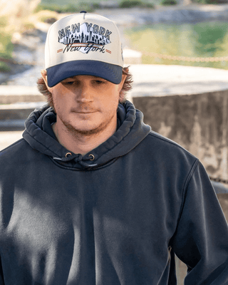 New York Snapback - The Babe - Shells Vintage Hat Co.