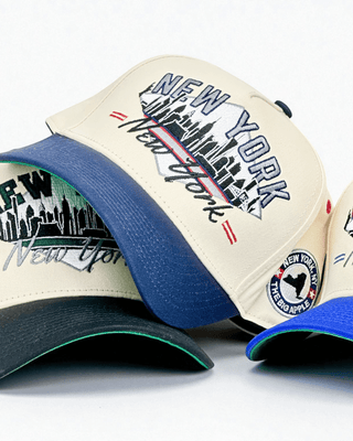 New York Snapback - The Babe - Shells Vintage Hat Co.