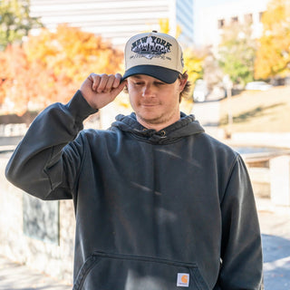 New York Snapback - The Revis - Shells Vintage Hat Co.