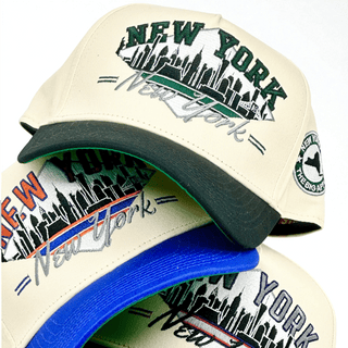 New York Snapback - The Revis - Shells Vintage Hat Co.
