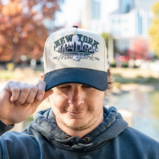 New York Snapback - The Revis - Shells Vintage Hat Co.