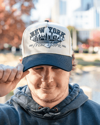 New York Snapback - The Revis - Shells Vintage Hat Co.