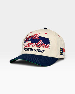North Carolina Snapback - The First in Flight - Shells Vintage Hat Co.