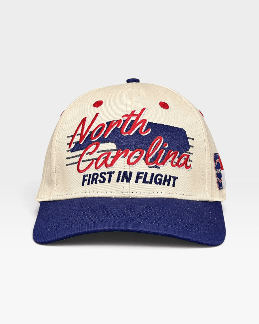 North Carolina Snapback - The First in Flight - Shells Vintage Hat Co.