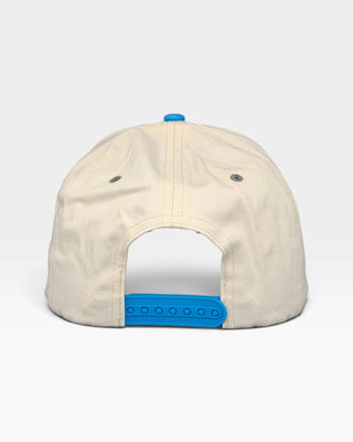 North Carolina Snapback - The Tar Heel (Cream/Carolina Blue) - Shells Vintage Hat Co.