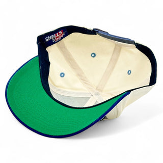 North Carolina Snapback - The Tar Heel (Cream/Navy) - Shells Vintage Hat Co.