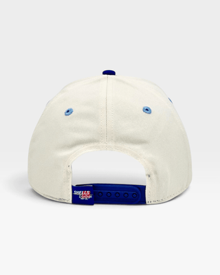 North Carolina Snapback - The Tar Heel (Cream/Navy) - Shells Vintage Hat Co.