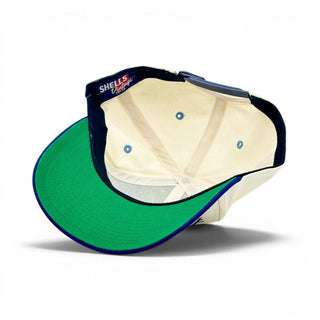 North Carolina Snapback - The Tar Heel (Cream/Navy) - Shells Vintage Hat Co.