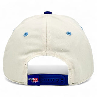 North Carolina Snapback - The Tar Heel (Cream/Navy) - Shells Vintage Hat Co.