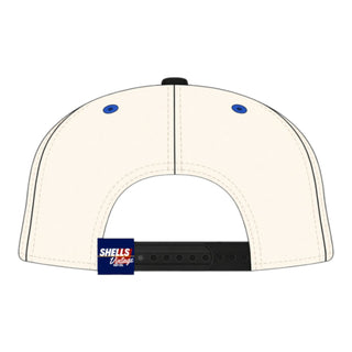 Orlando Snapback - The Shaq (Cream/Black) - Shells Vintage Hat Co.