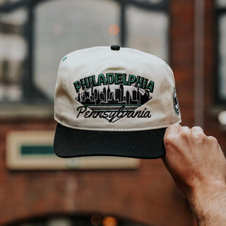 Philadelphia Snapback - The Cunningham - Shells Vintage Hat Co.