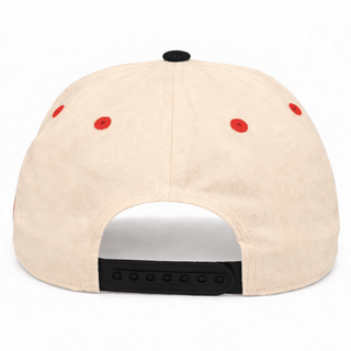 Phoenix Snapback - The Card (Cream/Black) - Shells Vintage Hat Co.