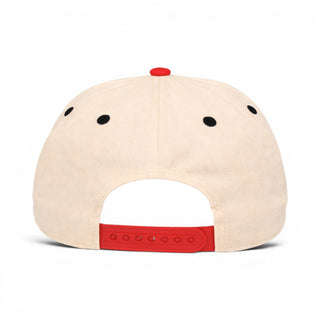 Phoenix Snapback - The Card (Cream/Red) - Shells Vintage Hat Co.
