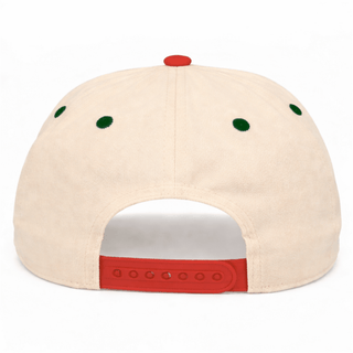 Phoenix Snapback - The Doan (Cream/Red) - Shells Vintage Hat Co.