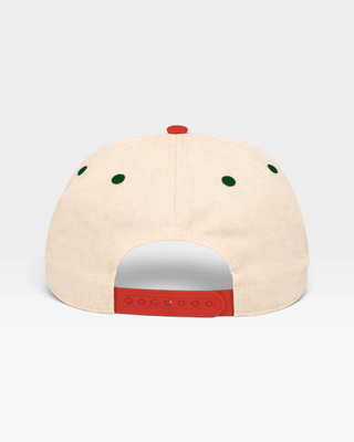 Phoenix Snapback - The Doan (Cream/Red) - Shells Vintage Hat Co.