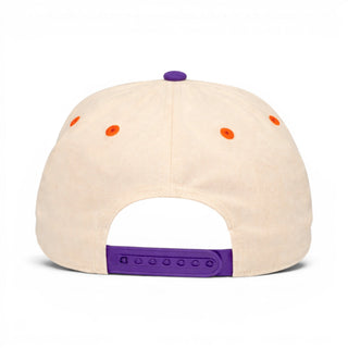 Phoenix Snapback - The Nash (Cream/Purple) - Shells Vintage Hat Co.