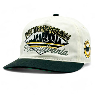 Pittsburgh Snapback - The Bradshaw - Shells Vintage Hat Co.