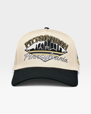 Pittsburgh Snapback - The Bradshaw - Shells Vintage Hat Co.