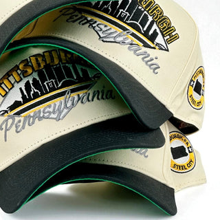 Pittsburgh Snapback - The Bradshaw - Shells Vintage Hat Co.