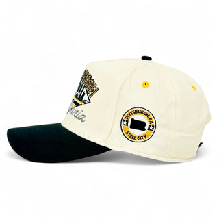 Pittsburgh Snapback - The Bradshaw - Shells Vintage Hat Co.