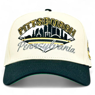 Pittsburgh Snapback - The Bradshaw - Shells Vintage Hat Co.