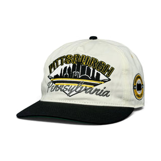 Pittsburgh Snapback - The Bradshaw (Version 1) - Shells Vintage Hat Co.
