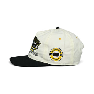 Pittsburgh Snapback - The Bradshaw (Version 1) - Shells Vintage Hat Co.