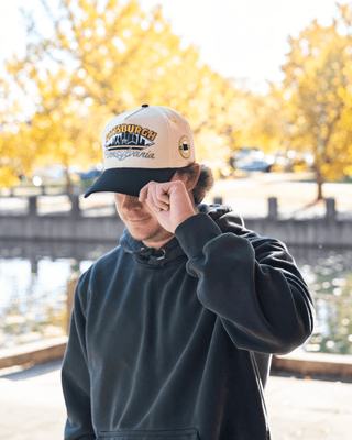 Pittsburgh Snapback - The Crosby - Shells Vintage Hat Co.