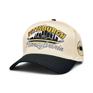 Pittsburgh Snapback - The Crosby - Shells Vintage Hat Co.